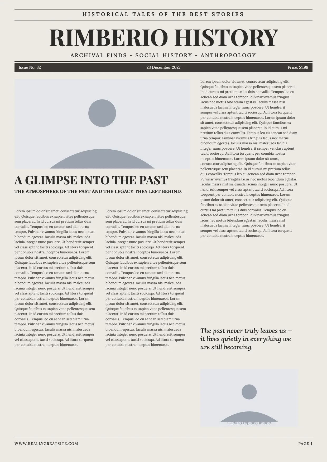 Newspaper Template